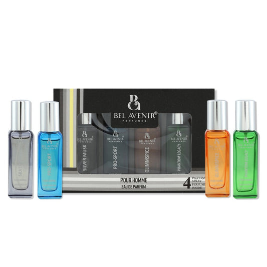 Bel Avenir's luxury long lasting gift set for Him - 20ml each