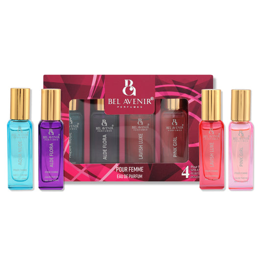 Bel Avenir's luxury long lasting gift set for Her - 20ml each