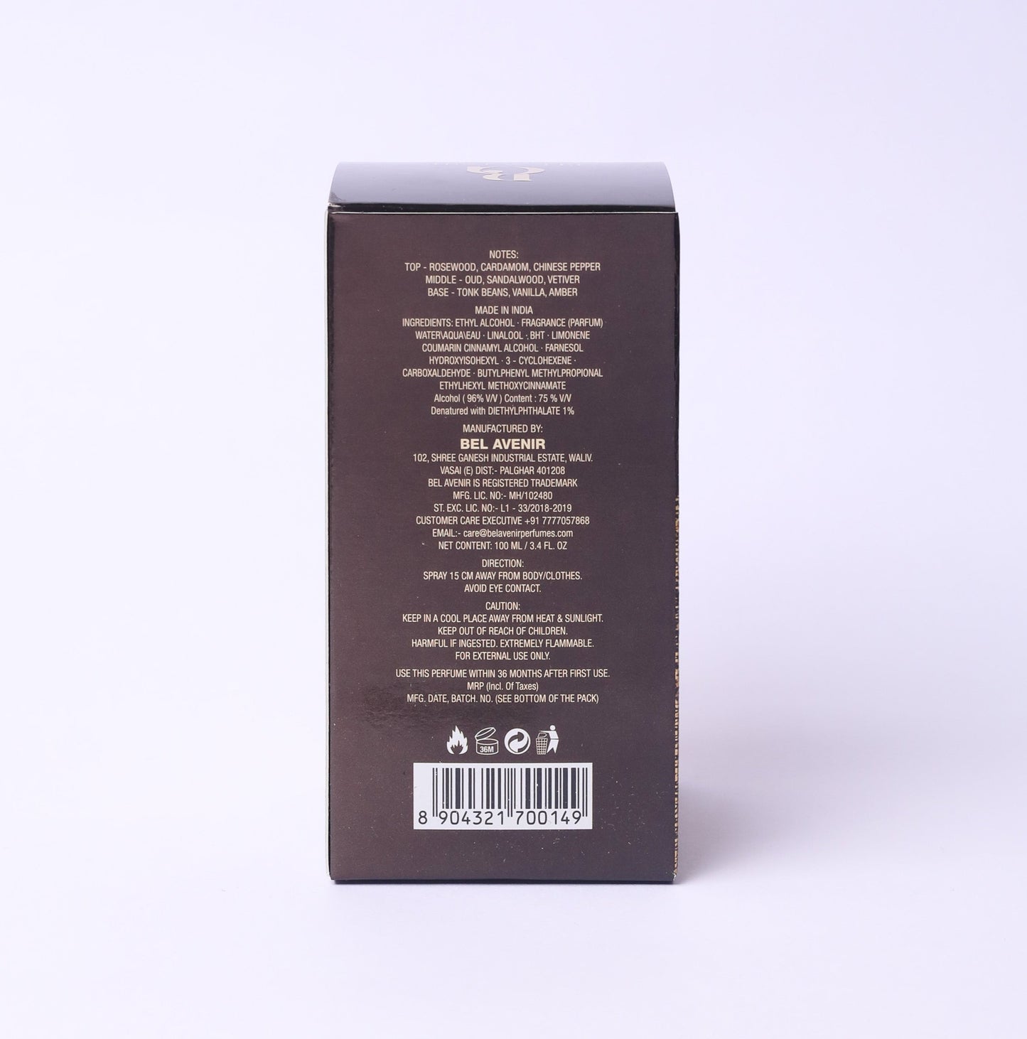 OUD DE BOIS Men - 100ml